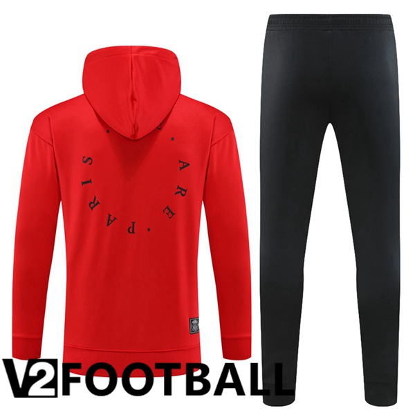 Paris PSG Training Hoodie Red 2023/2024