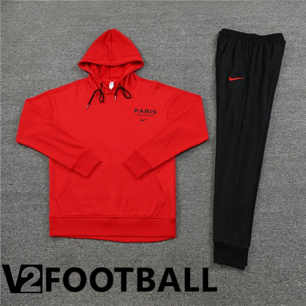 Paris PSG Training Hoodie Red 2023/2024