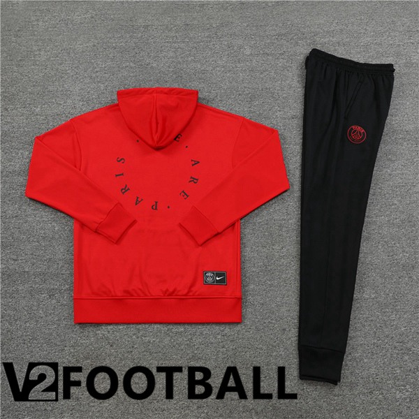 Paris PSG Training Hoodie Red 2023/2024