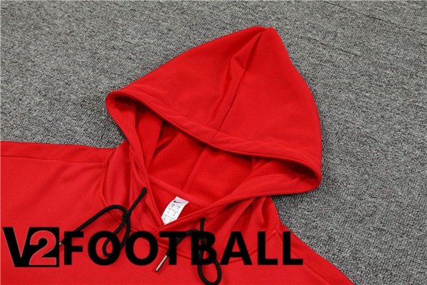 Paris PSG Training Hoodie Red 2023/2024