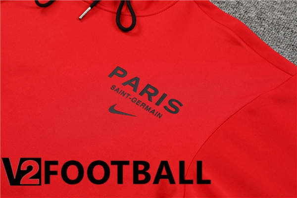 Paris PSG Training Hoodie Red 2023/2024