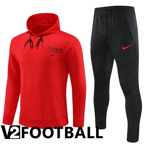 Paris PSG Training Hoodie Red 2023/2024