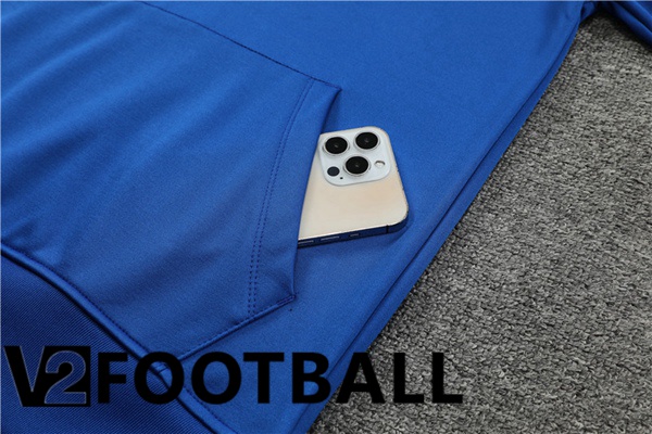 Paris PSG Training Hoodie Blue 2023/2024