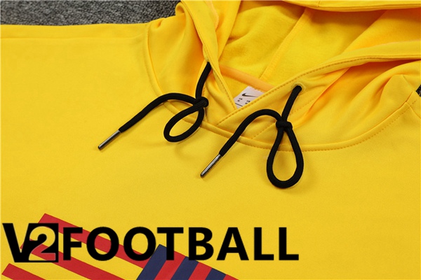 FC Barcelona Training Hoodie Yellow 2023/2024