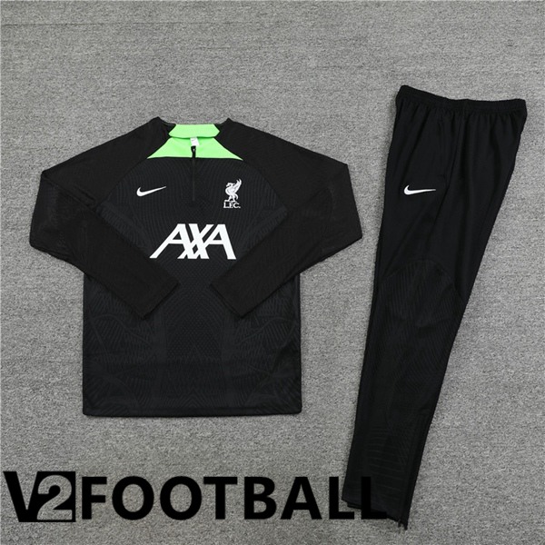 FC Liverpool Training Tracksuit Suit Black 2023/2024