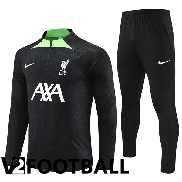 FC Liverpool Training Tracksuit Suit Black 2023/2024