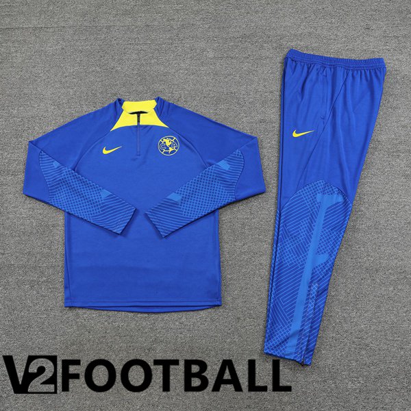 Club America Training Tracksuit Suit Blue 2023/2024