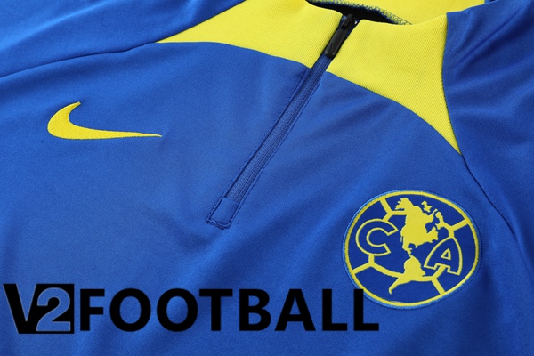 Club America Training Tracksuit Suit Blue 2023/2024