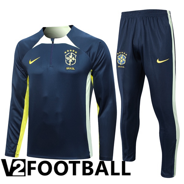 Brazil Training Tracksuit Suit Royal Blue 2023/2024