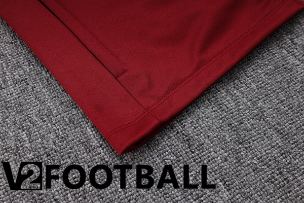 Portugal Training Tracksuit Hoodie Red 2023/2024