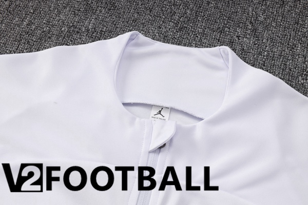 Paris PSG Training Jacket Suit White 2023/2024
