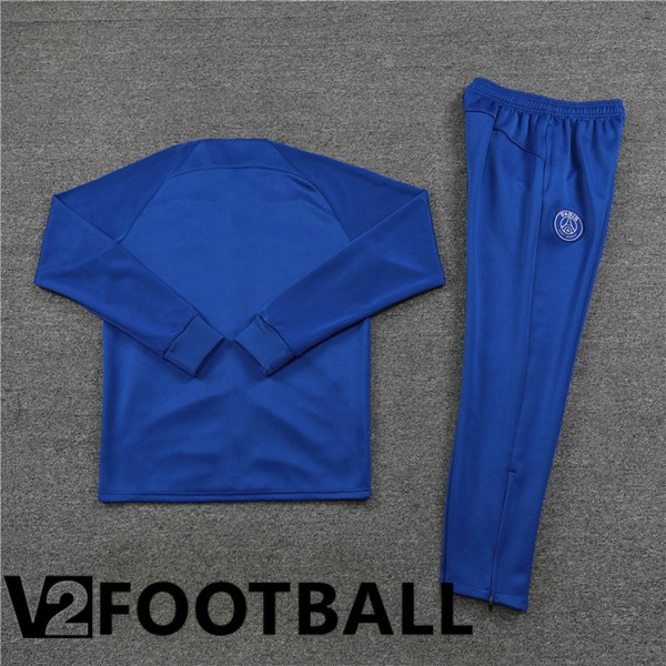 Paris PSG Training Jacket Suit Blue 2023/2024