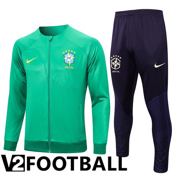 Brazil Training Jacket Suit Green 2023/2024