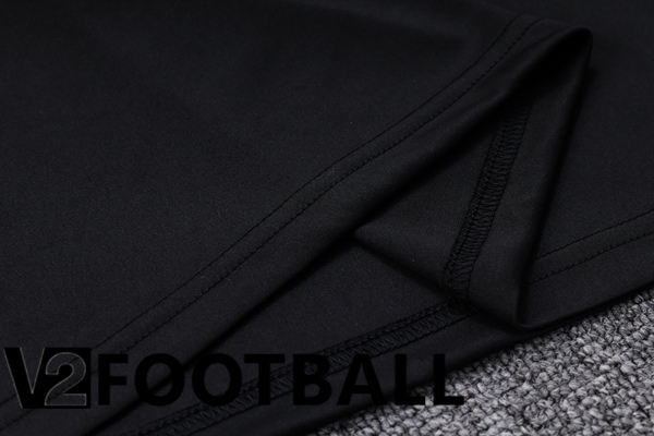 Paris PSG Training T Shirt + Shorts Black 2023/2024