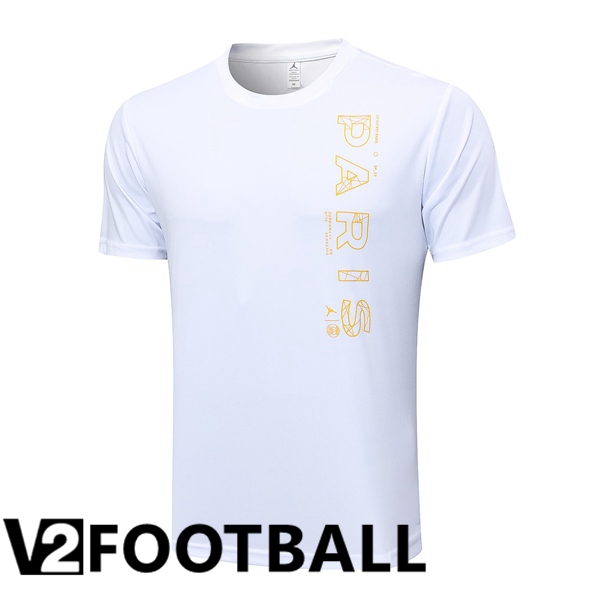 Paris PSG Training T Shirt White 2023/2024