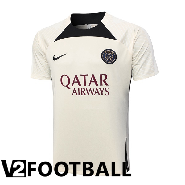 Paris PSG Training T Shirt Brown 2023/2024