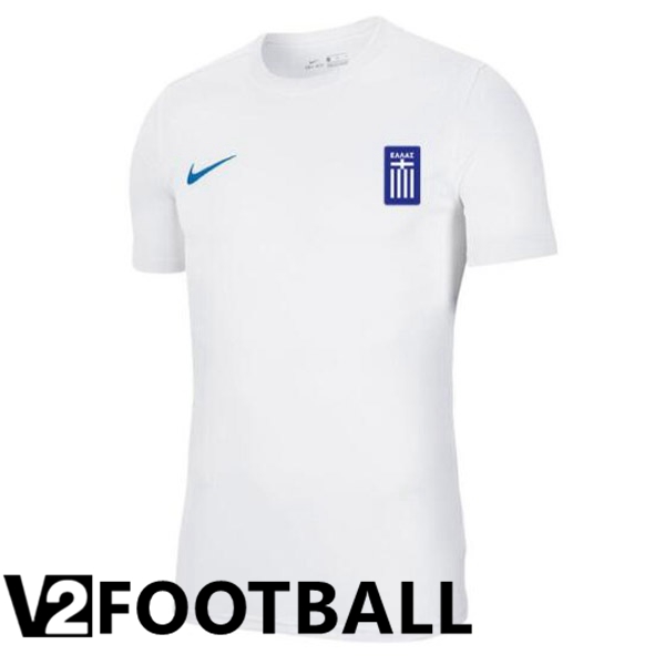 Greece Football Shirt Away White 2023/2024
