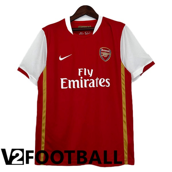 Arsenal Retro Football Shirt Home Red 2006-2008