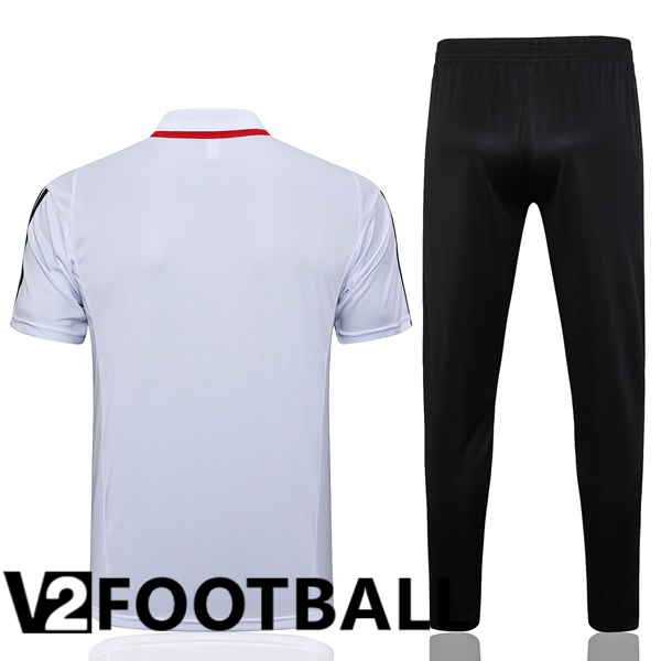 Sao Paulo FC Football Polo + Pants White 2023/2024