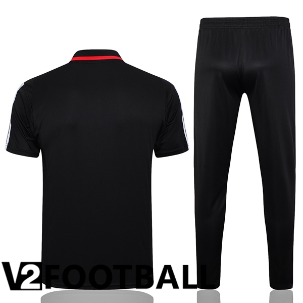 Sao Paulo FC Football Polo + Pants Black 2023/2024