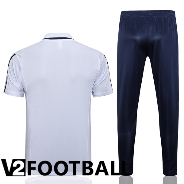 Cruzeiro EC Football Polo + Pants White 2023/2024