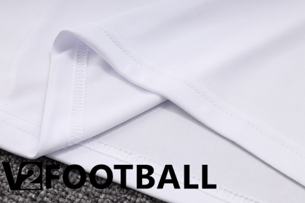 Italy Football Polo + Pants White 2023/2024