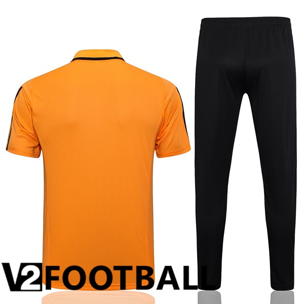 SC Internacional Football Polo + Pants Orange 2023/2024