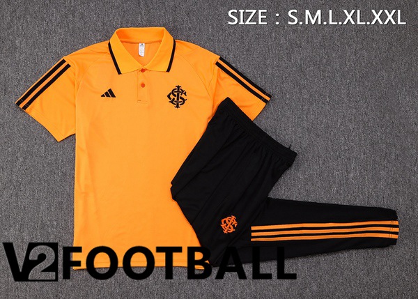 SC Internacional Football Polo + Pants Orange 2023/2024