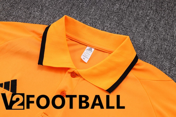 SC Internacional Football Polo + Pants Orange 2023/2024