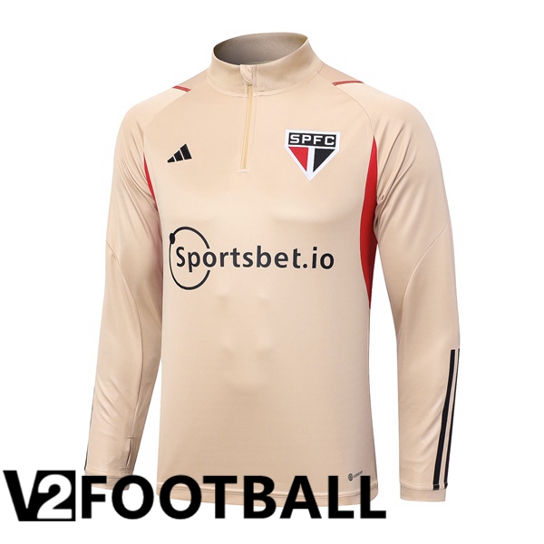 Sao Paulo FC Training Sweatshirt Brown 2023/2024