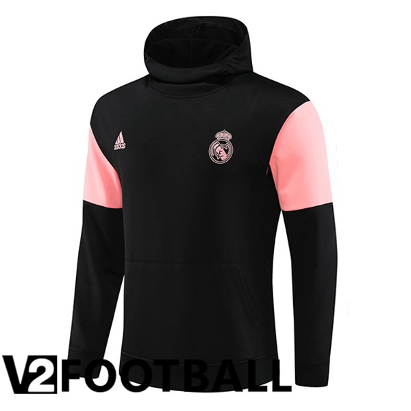 Real Madrid Training Sweatshirt Hoodie Black 2023/2024