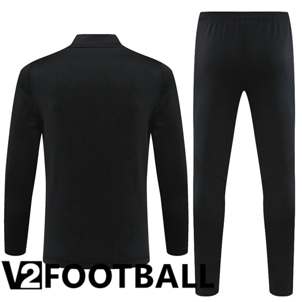 Real Madrid Training Tracksuit Suit Black 2023/2024