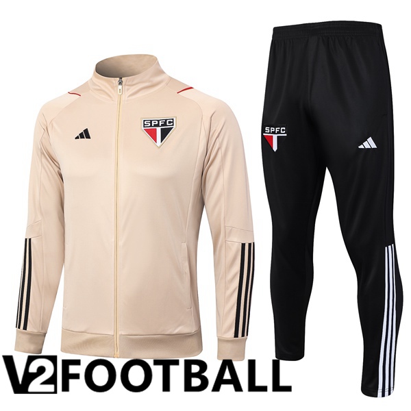 Sao Paulo FC Training Jacket Suit Brown 2023/2024