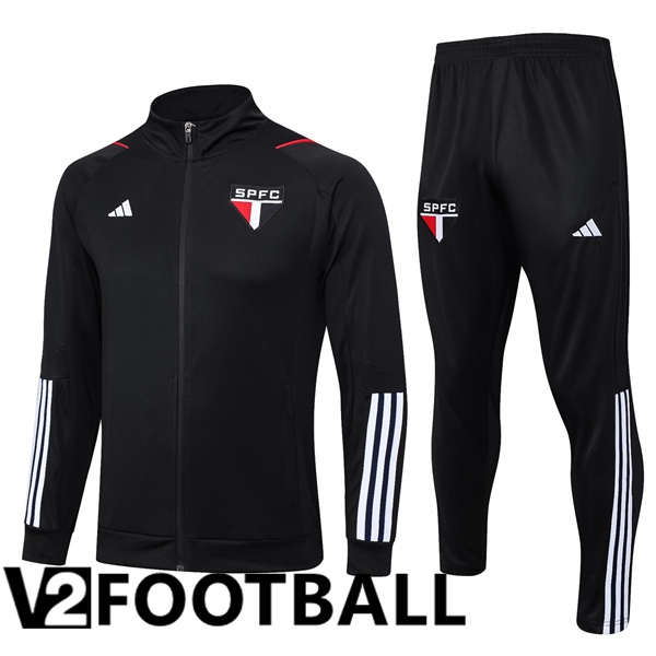 Sao Paulo FC Training Jacket Suit Black 2023/2024