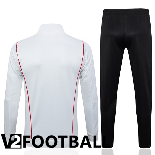 Sao Paulo FC Training Jacket Suit White 2023/2024