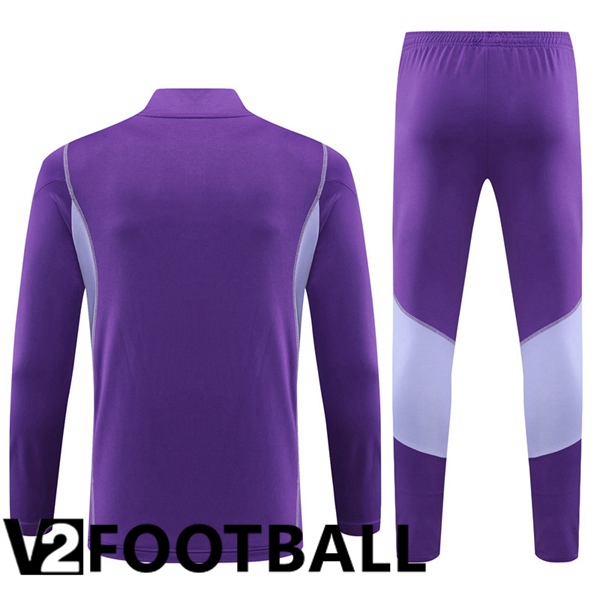 Cruzeiro EC Training Tracksuit Suit Purple 2023/2024