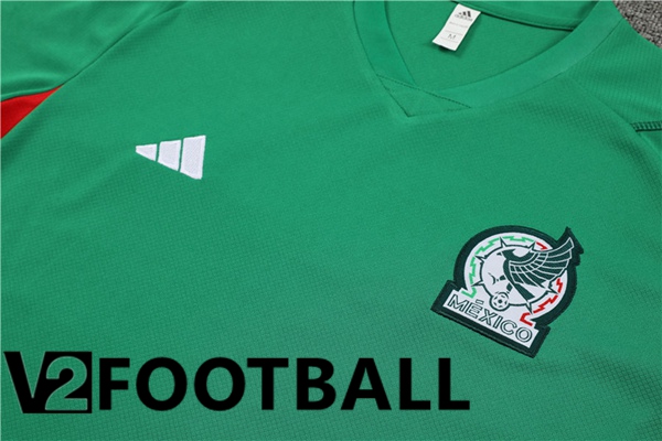 Mexico Training T Shirt + Shorts Green 2023/2024