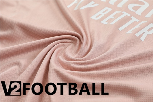 Lyon OL Training T Shirt + Shorts Pink 2023/2024
