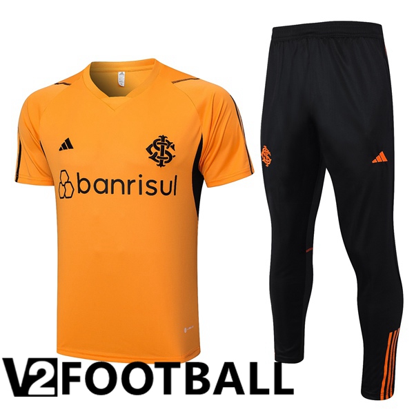 SC Internacional Training T Shirt + Pants Orange 2023/2024