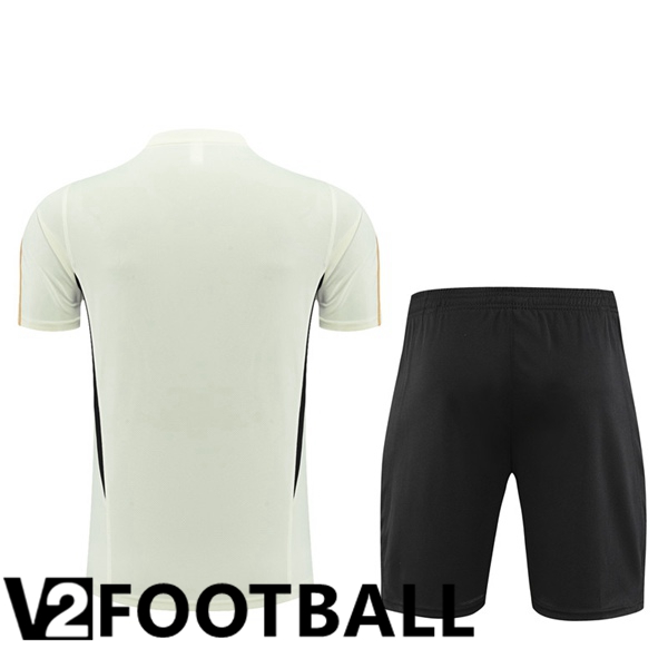 Germany Training T Shirt + Shorts White 2023/2024