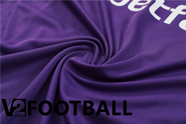 Cruzeiro EC Training T Shirt + Shorts Purple 2023/2024