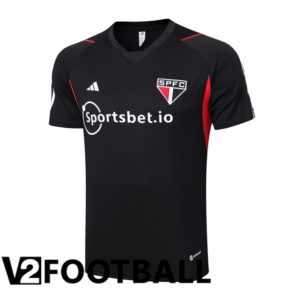 Sao Paulo FC Training T Shirt Black 2023/2024