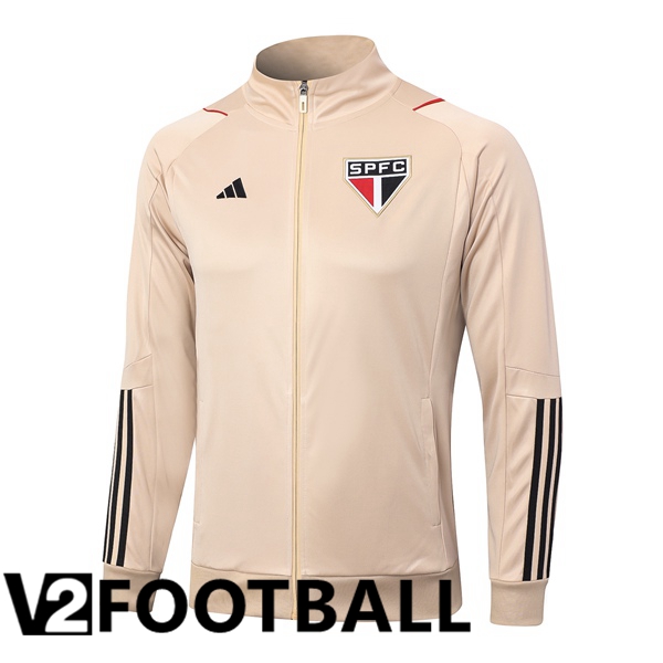 Sao Paulo FC Training Jacket Brown 2023/2024