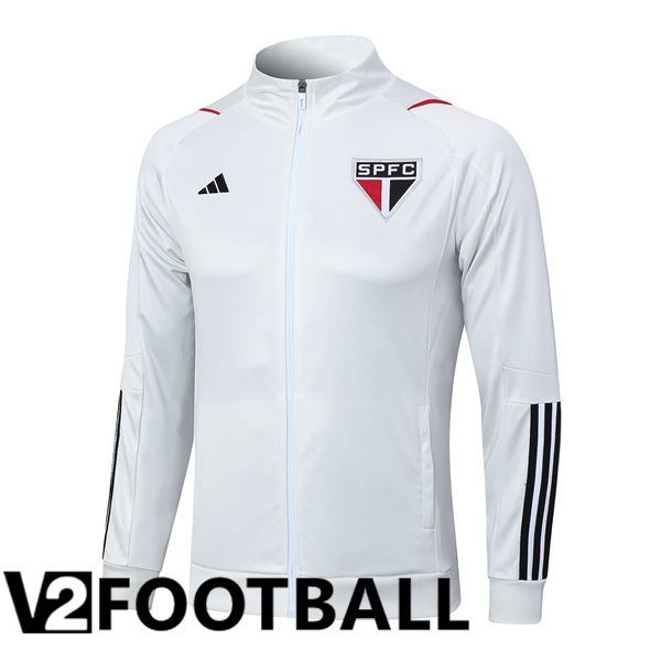 Sao Paulo FC Training Jacket White 2023/2024