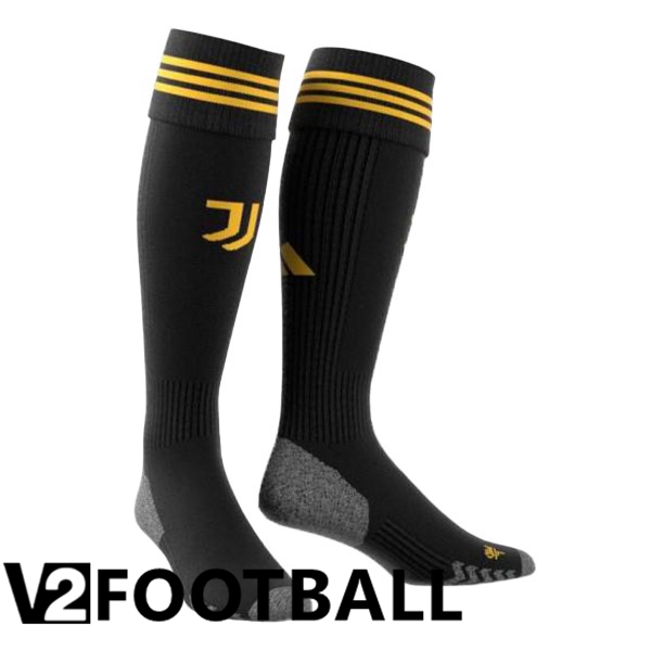 Juventus Football Socks Home Black 2023/2024