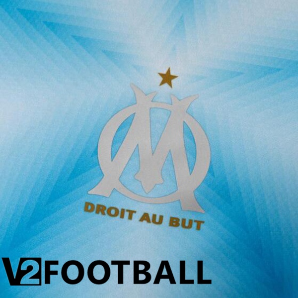 Marseille OM Football Shirt 30th Anniversary Edition White Blue 2022/2023