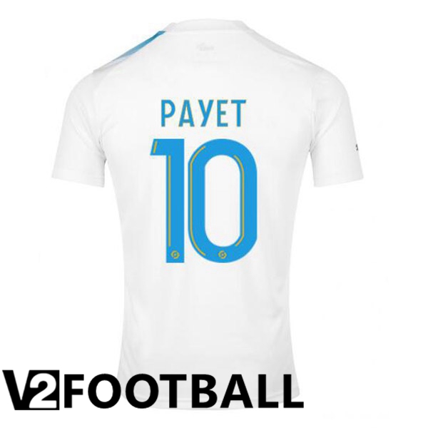 Marseille OM (PAYET 10) Football Shirt 30th Anniversary Edition White Blue 2022/2023
