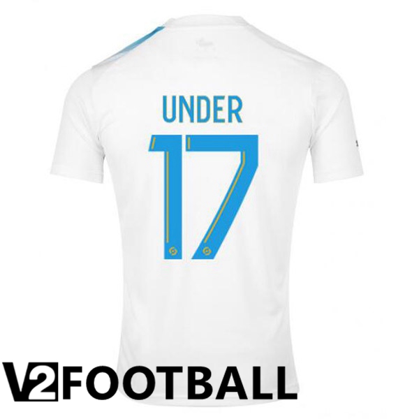Marseille OM (UNDER 17) Football Shirt 30th Anniversary Edition White Blue 2022/2023