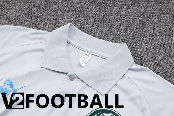 Palmeiras Football Polo + Pants Grey 2023/2024