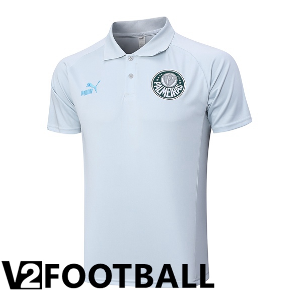 Palmeiras Football Polo Grey 2023/2024